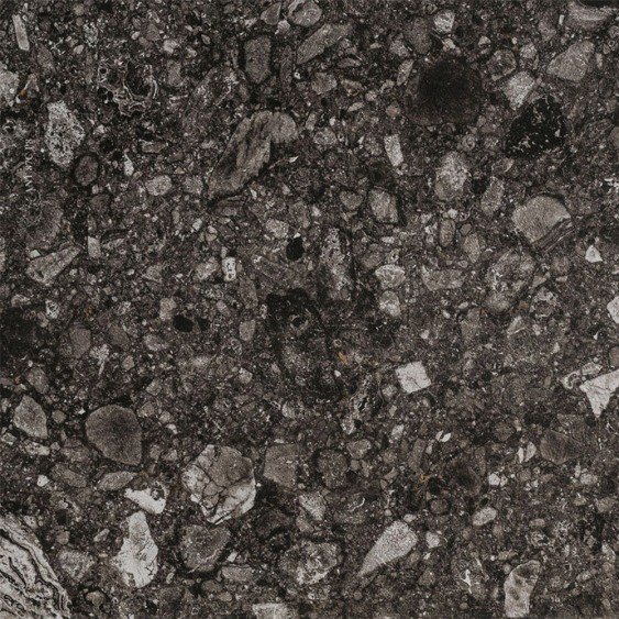 Carrelage sol effet pierre norr - 120x120 cm