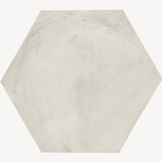 Carrelage effet béton terra art - hexagone 25x21,6 cm