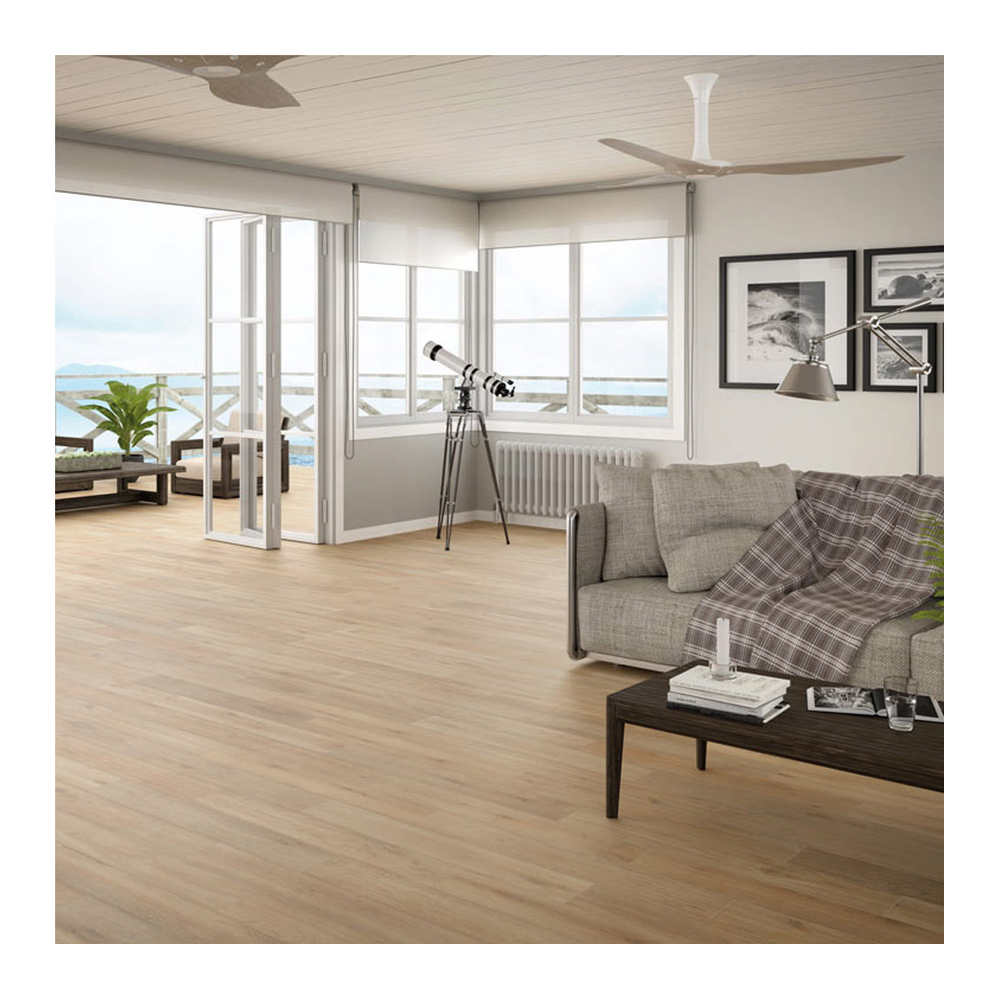 Carrelage imitation parquet rigel walnut 23x120 amb
