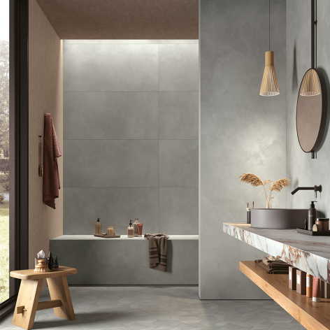 Carrelage effet béton m3i471 - 40x80 cm