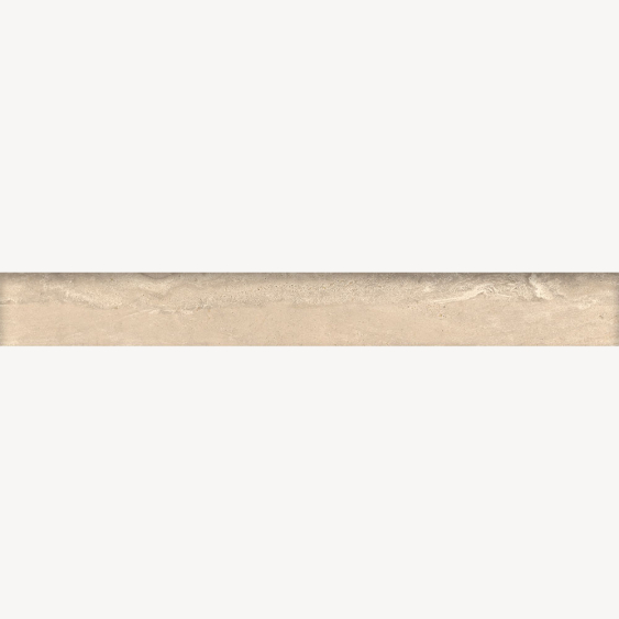 Plinthe carrelage effet pierre reverso patiné - 7,5x60 cm