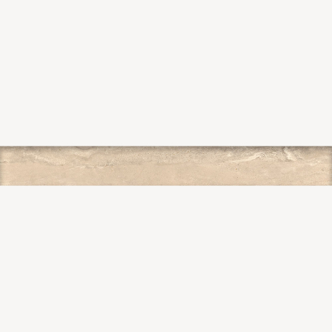 Plinthe carrelage effet pierre reverso patiné - 7,5x60 cm