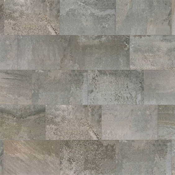Carrelage extérieur effet pierre pietro grey 30x60 amb 1