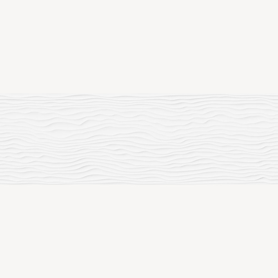 Faïence monochrome blancos décor palas - 30x90 cm