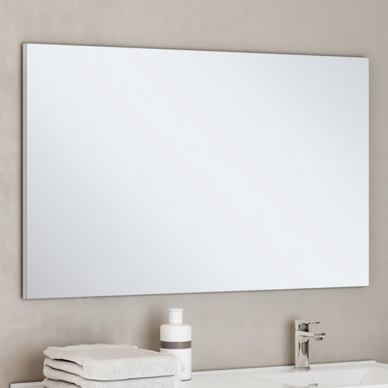 Miroir simple laqué pure blanc 1200 mm