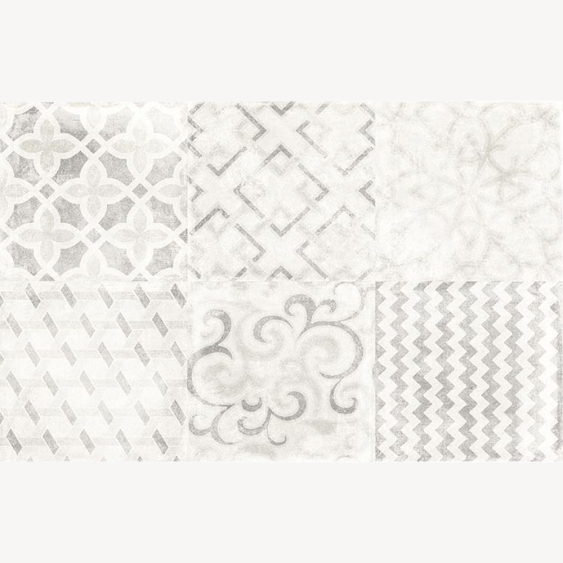 Faience effet béton decor alpe hydra grey 27x42 amb