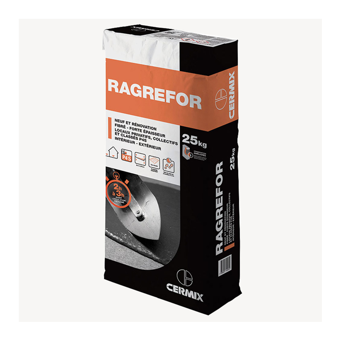 Ragréage autolissant fibré Ragrefor