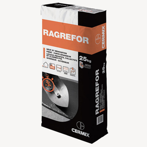 Ragréage autolissant fibré Ragrefor