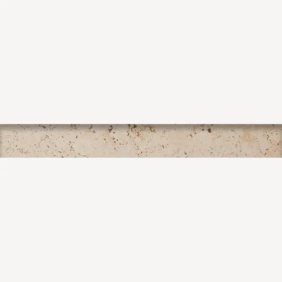 Plinthe carrelage effet marbre infalda - 6,5x40 cm