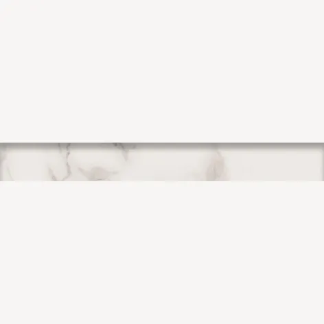Plinthe carrelage effet marbre deluxe - 10x60 cm