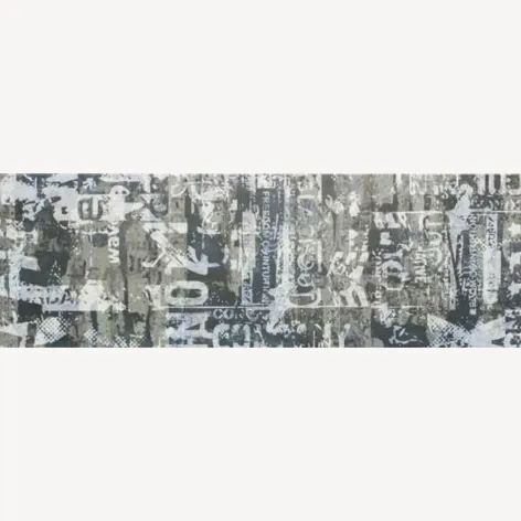 Faïence effet ciment décor kaplan g2r85105 - 30x90 cm