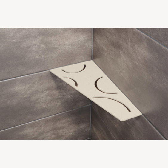 Tablette aluminium ivoire curve 154x295 zoom