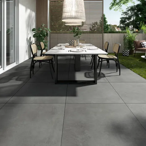 Carrelage extérieur 20 mm effet ciment m3i60117_1 - 80x80 cm
