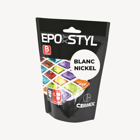 Mortier epoxy composant B EpoxyStyl blanc nickel