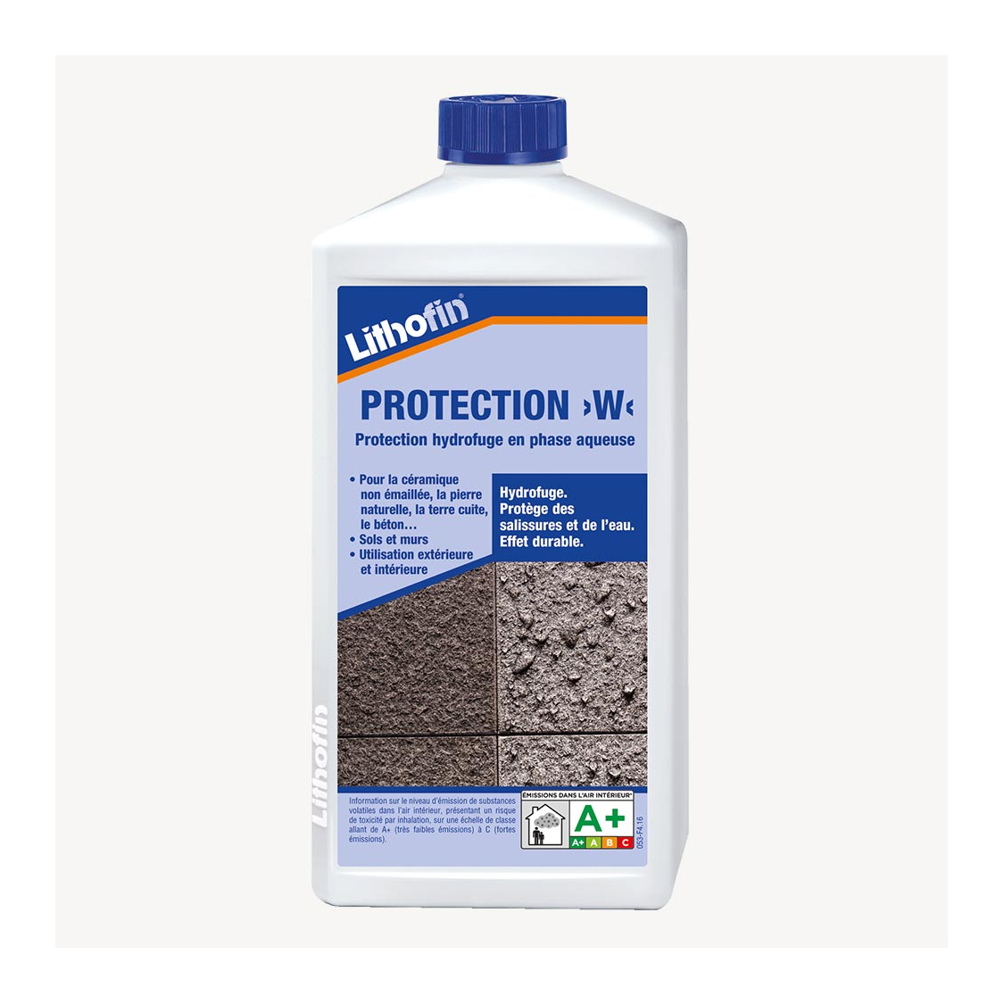 Protecteur hydrofuge en phase aqueuse Protection W lithofin