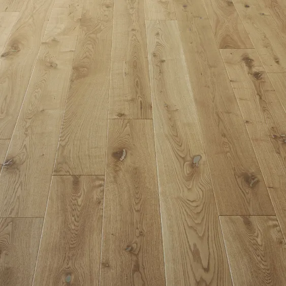 Parquet contrecollé chêne brossé vernis mat d4e10140 - 1900x190 mm