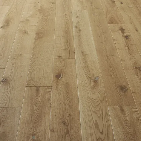 Parquet contrecollé chêne brossé vernis mat d4e10140 - 1900x190 mm