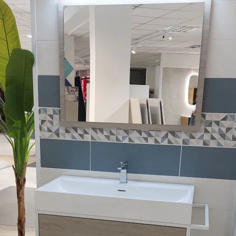 Meuble vasque Newport + mitigeur + miroir - Agence Orléans