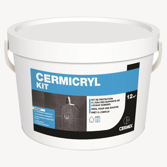Kit de protection à l'eau sous carrelage Cermicryl