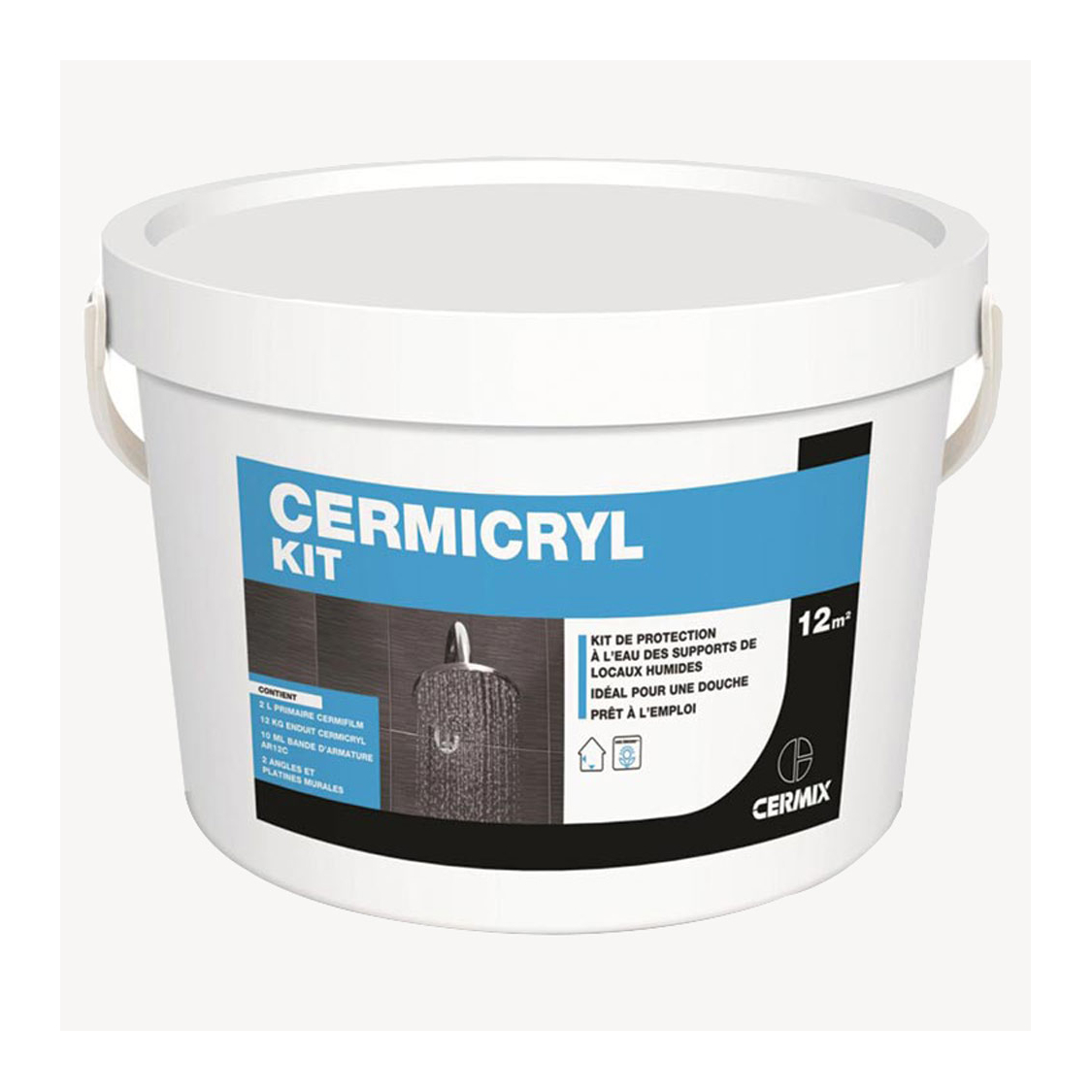 Kit de protection à l'eau sous carrelage Cermicryl