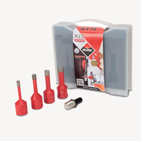 Kit trépans diamantés Mini Drygres perçage à sec 1