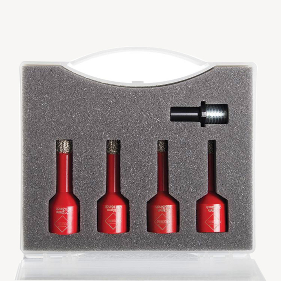 Kit trépans diamantés Mini Drygres perçage à sec 1