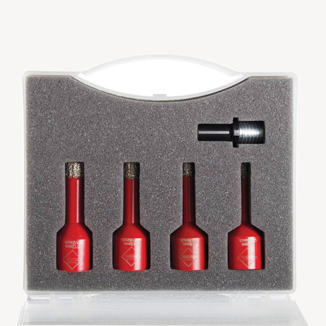 Kit trépans diamantés Mini Drygres perçage à sec 2