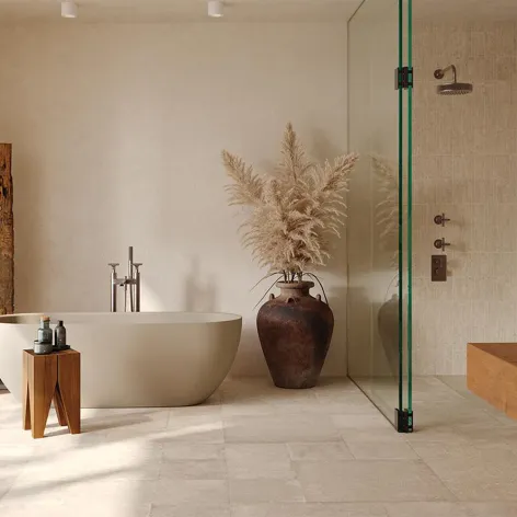 Carrelage sol effet pierre décor e3m04010_1 - 100x100 cm