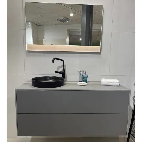 Meuble + vasque + miroir